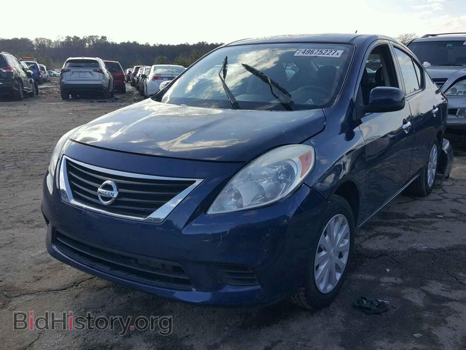2012 NISSAN VERSA - VIN: 3N1CN7AP5CL809703 - Фото 2