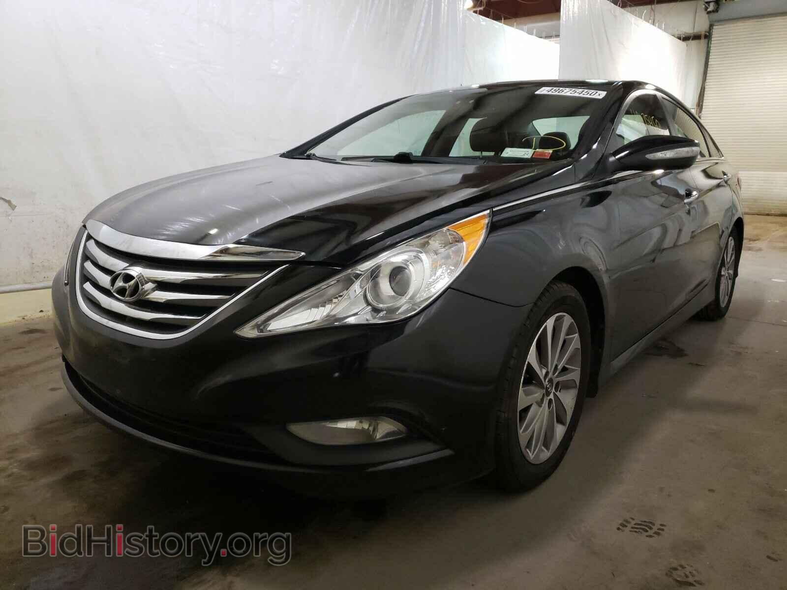 2014 HYUNDAI SONATA - VIN: 5NPEC4AB2EH895909 - Фото 2