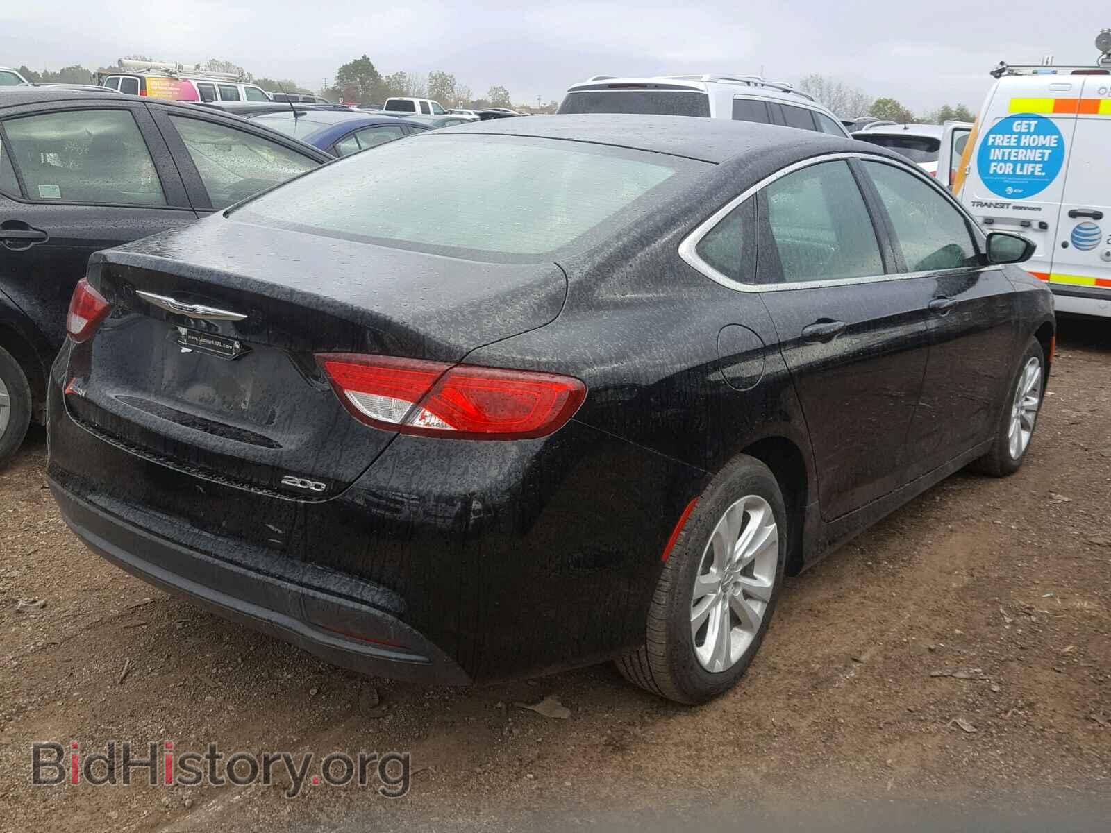 2016 CHRYSLER 200 - VIN: 1C3CCCFB8GN186211 - Фото 4