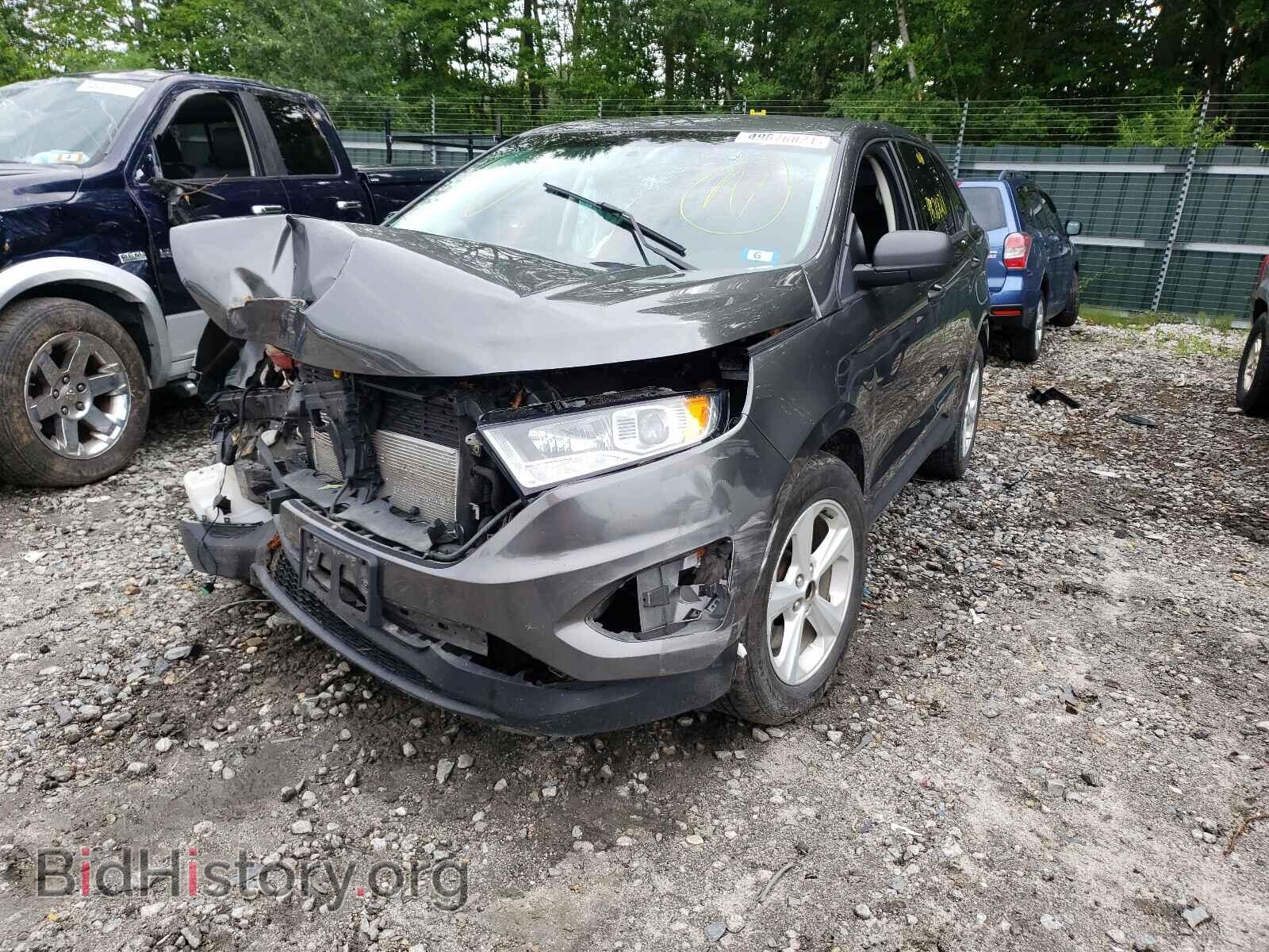 2015 FORD EDGE - VIN: 2FMTK4G83FBC15739 - Фото 2