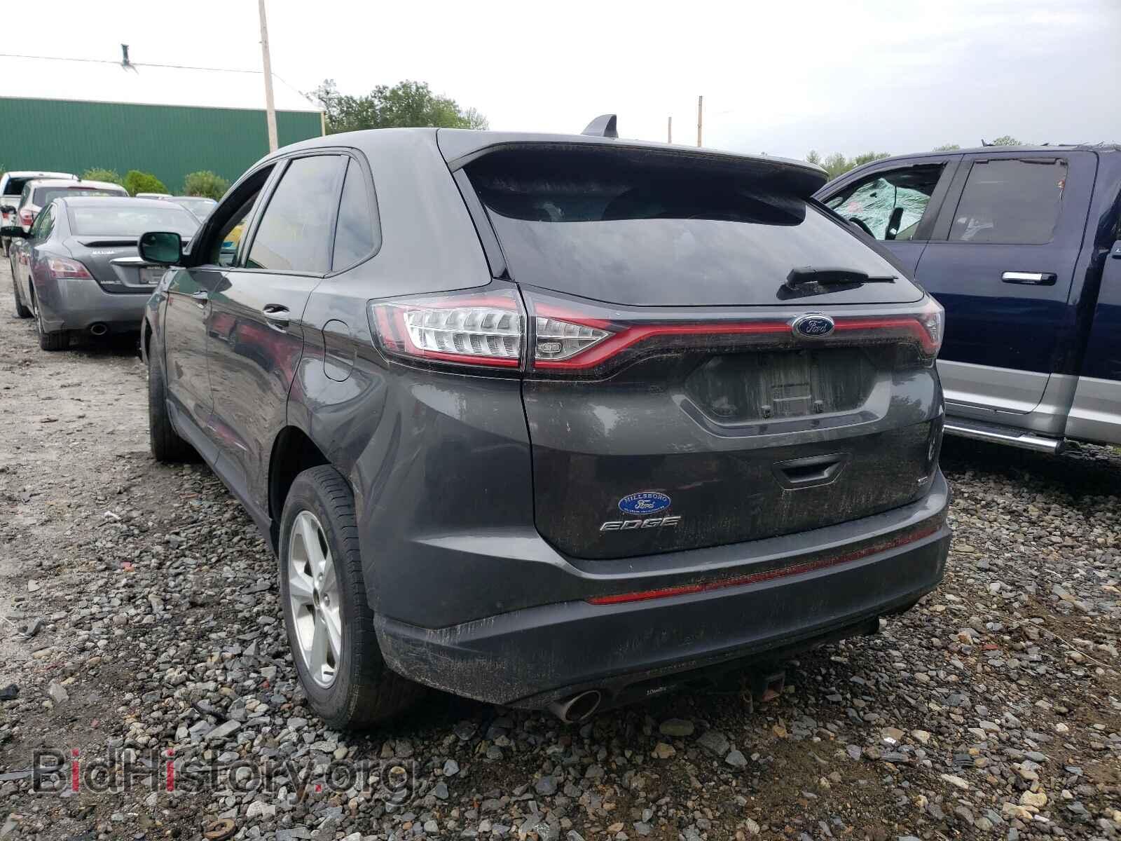 2015 FORD EDGE - VIN: 2FMTK4G83FBC15739 - Фото 3