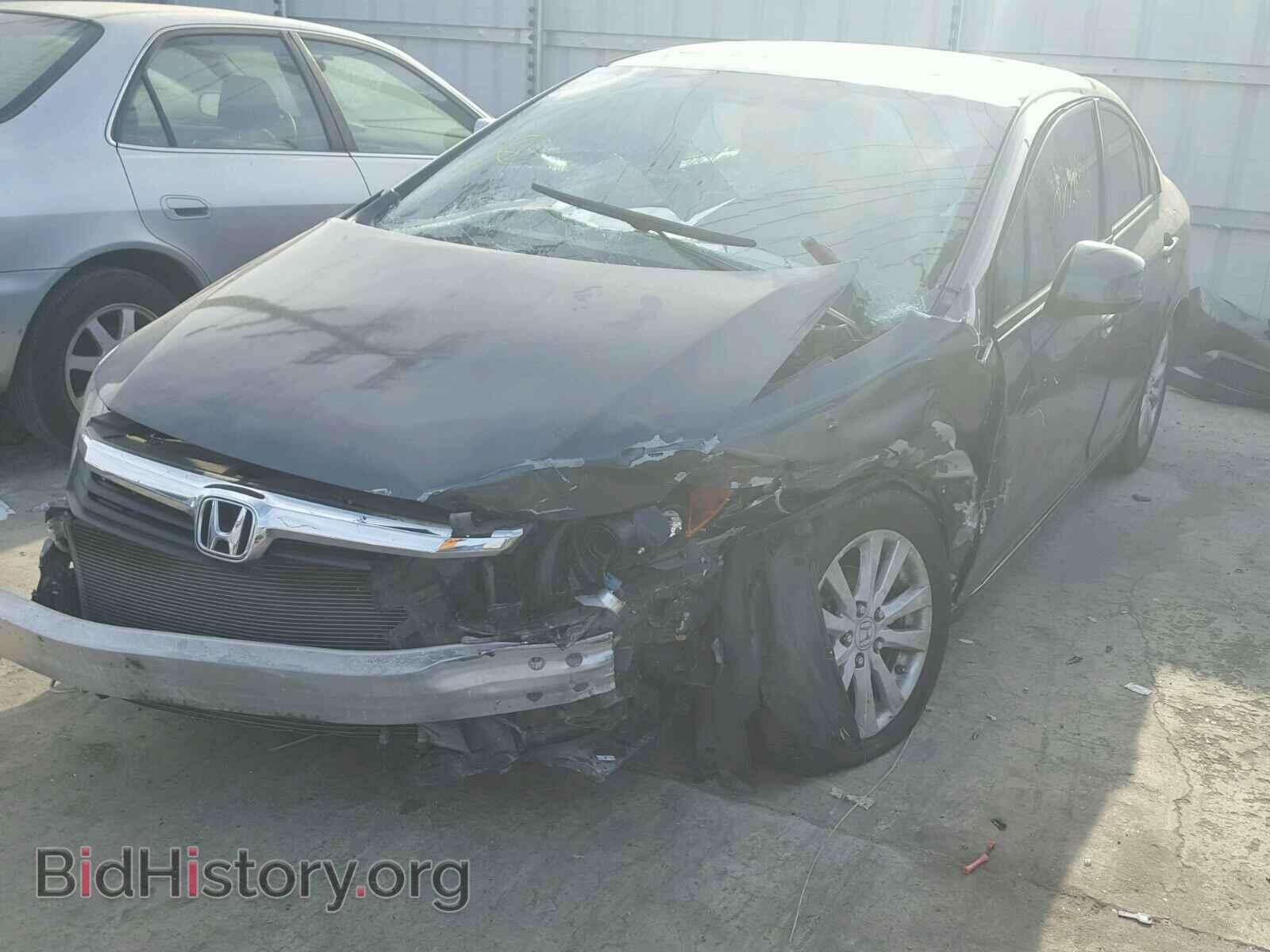 2012 HONDA CIVIC - VIN: 2HGFB2F8XCH542625 - Фото 2