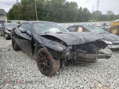 2012 Dodge CHALLENGER, black — VIN 2C3CDYCJ1CH162129, Copart