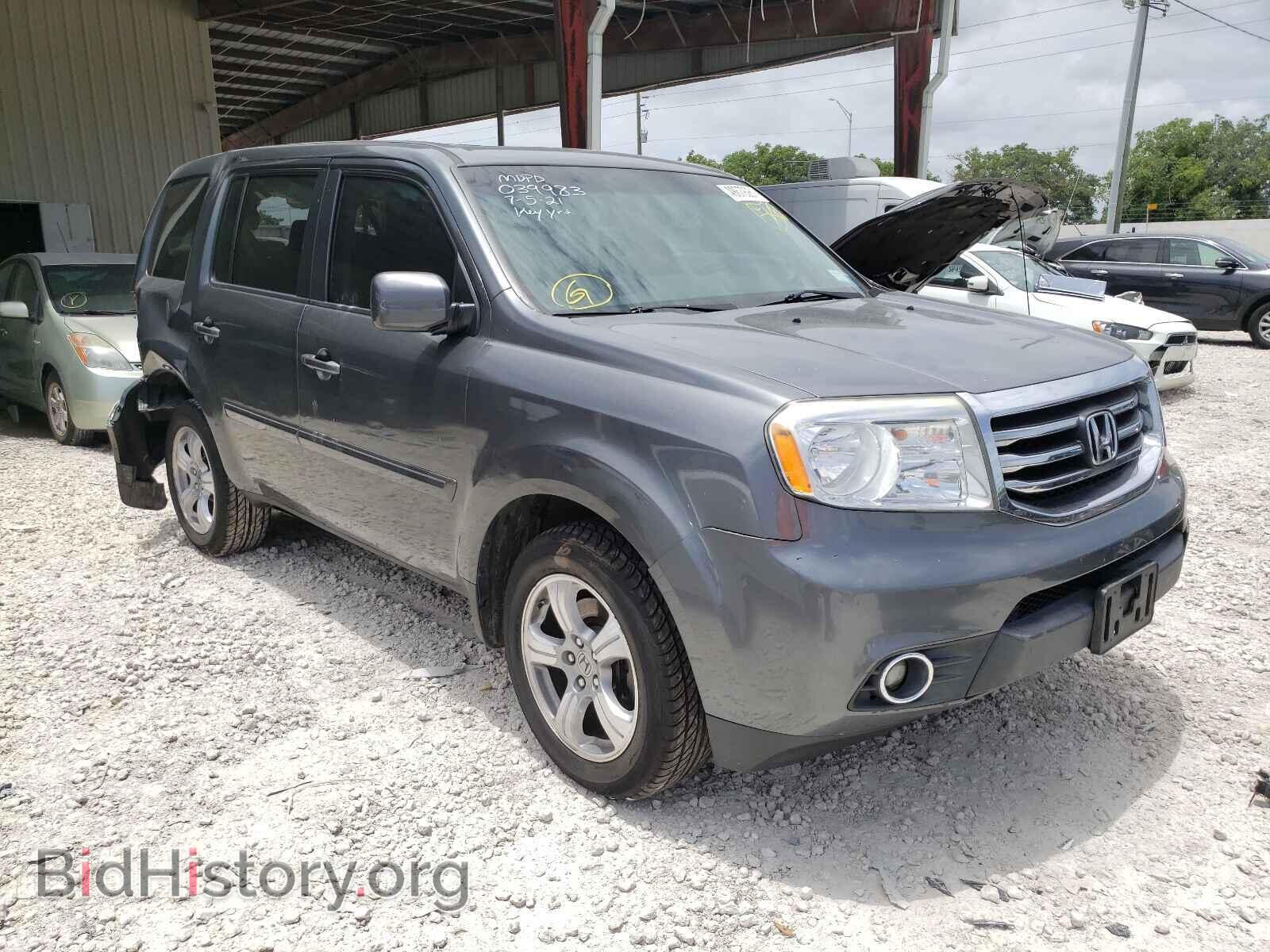 Фотография 5FNYF4H58CB039983 - HONDA PILOT 2012