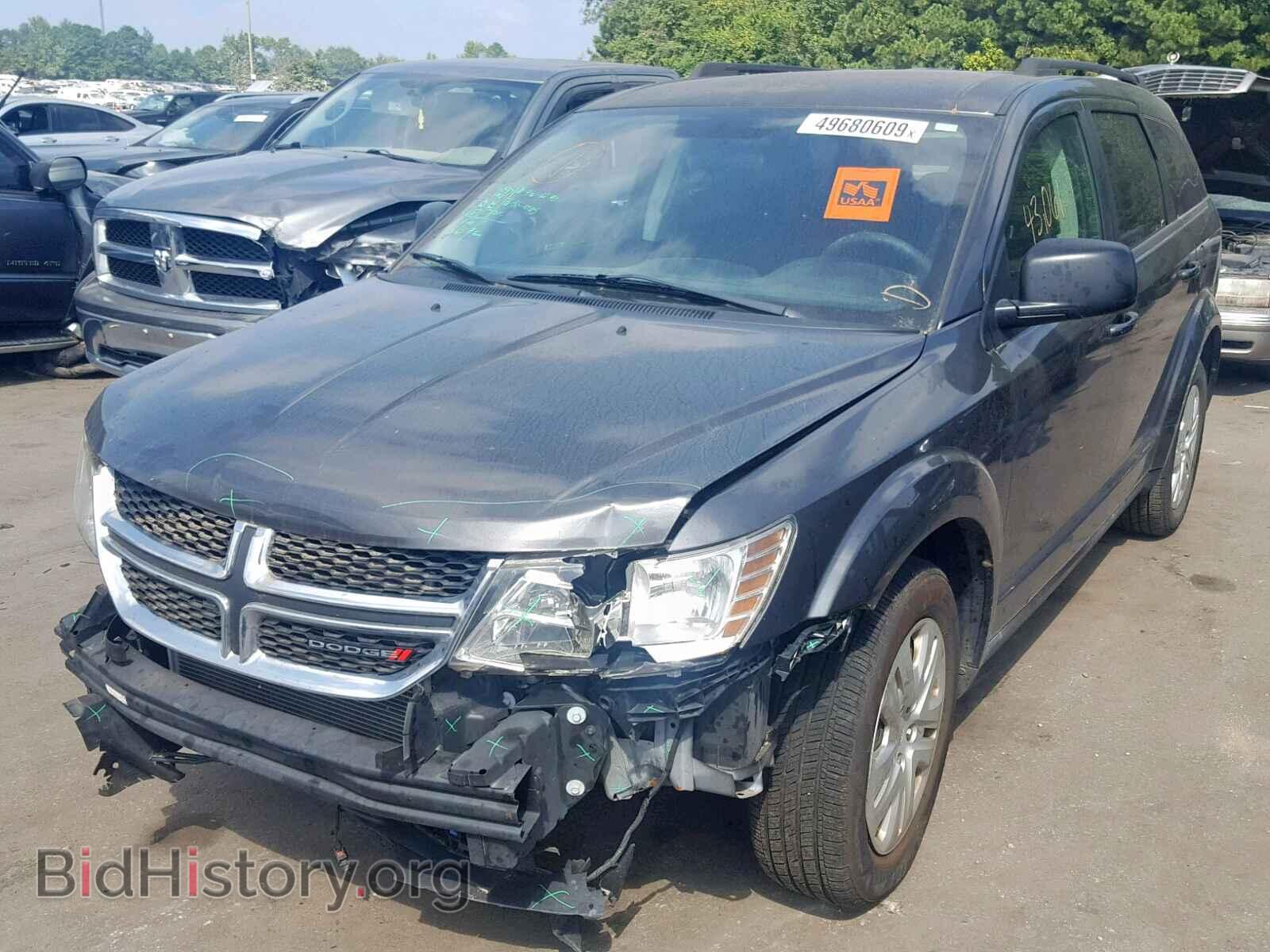 2016 DODGE JOURNEY SE - VIN: 3C4PDCAB4GT223238 - Фото 2
