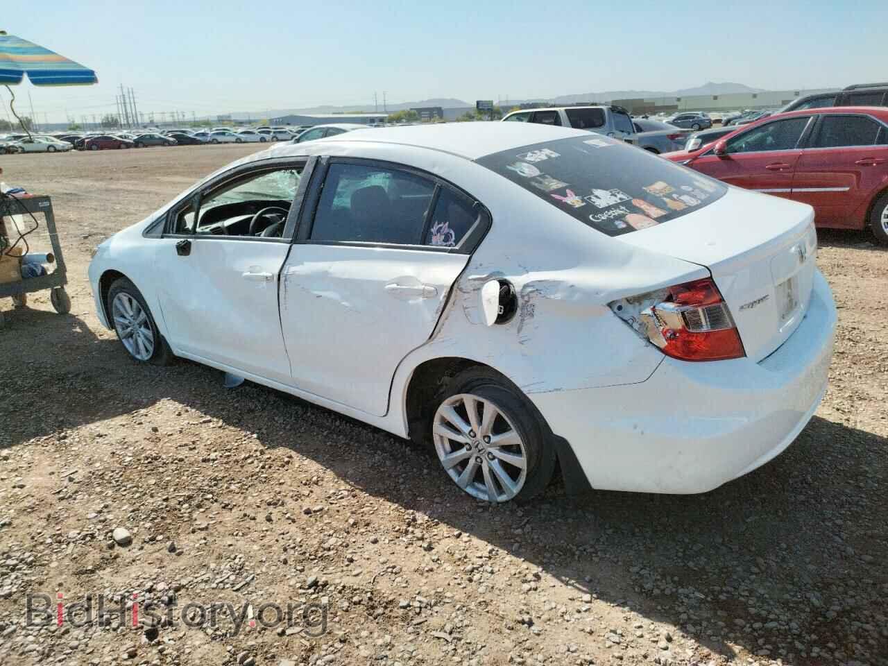 2012 HONDA CIVIC - VIN: 19XFB2F81CE326432 - Фото 2