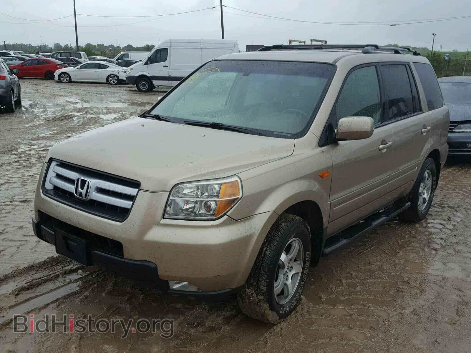 2006 HONDA PILOT - VIN: 5FNYF285X6B049455 - Фото 2