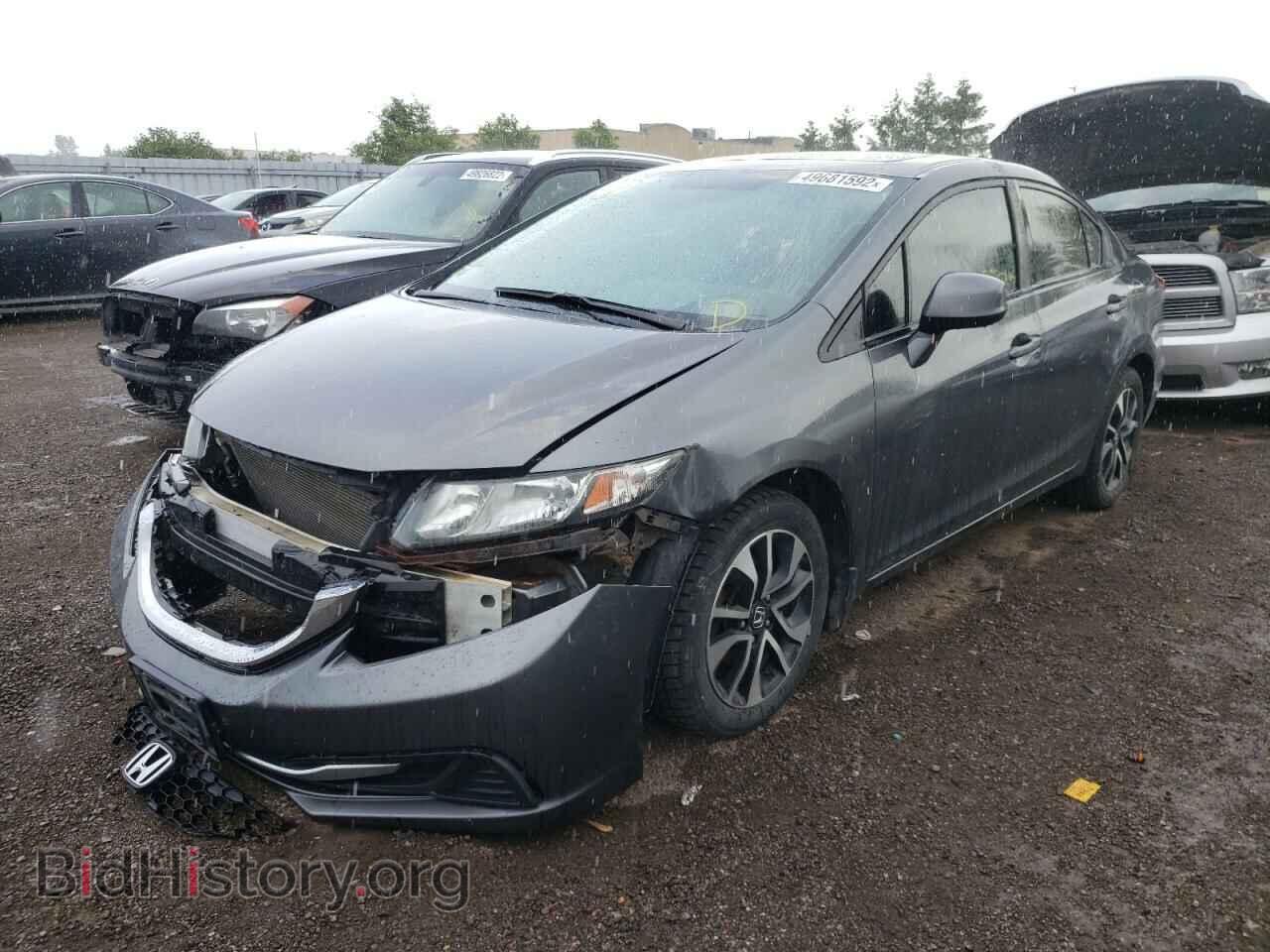 2013 HONDA CIVIC - VIN: 2HGFB2F53DH103743 - Фото 2