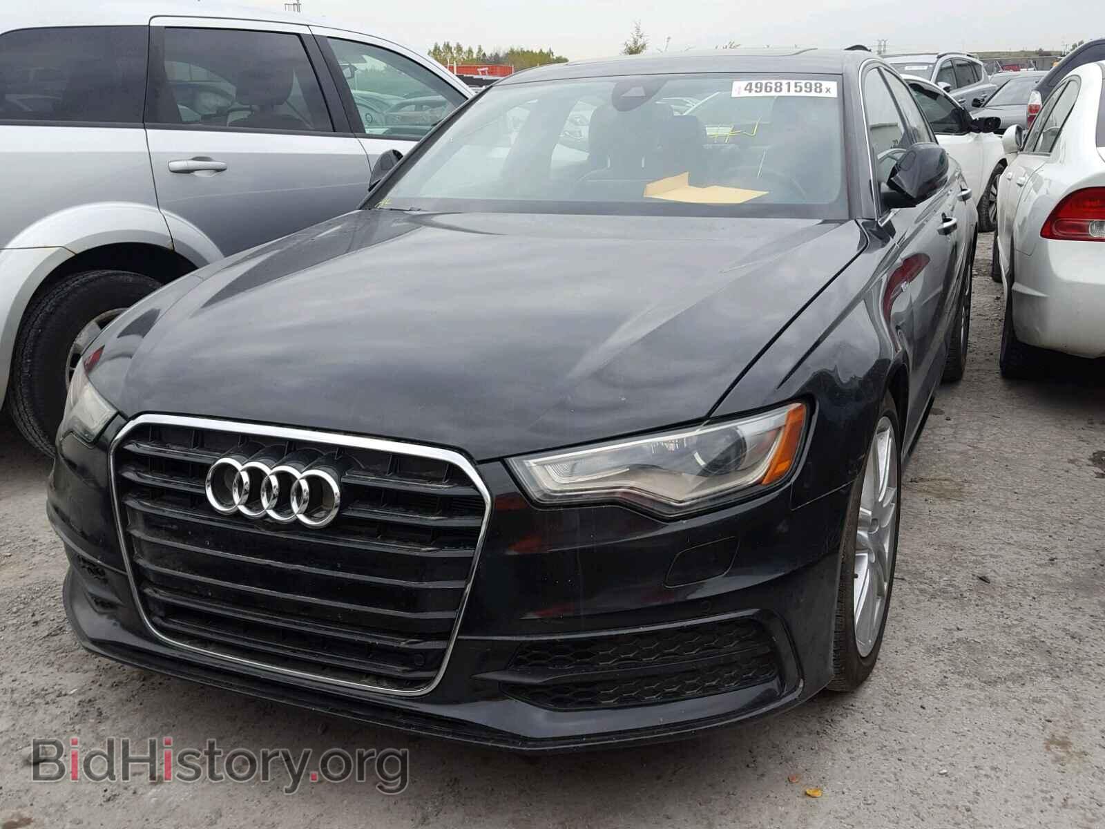 2013 AUDI A6 - VIN: WAUJFCFC6DN061333 - Фото 2