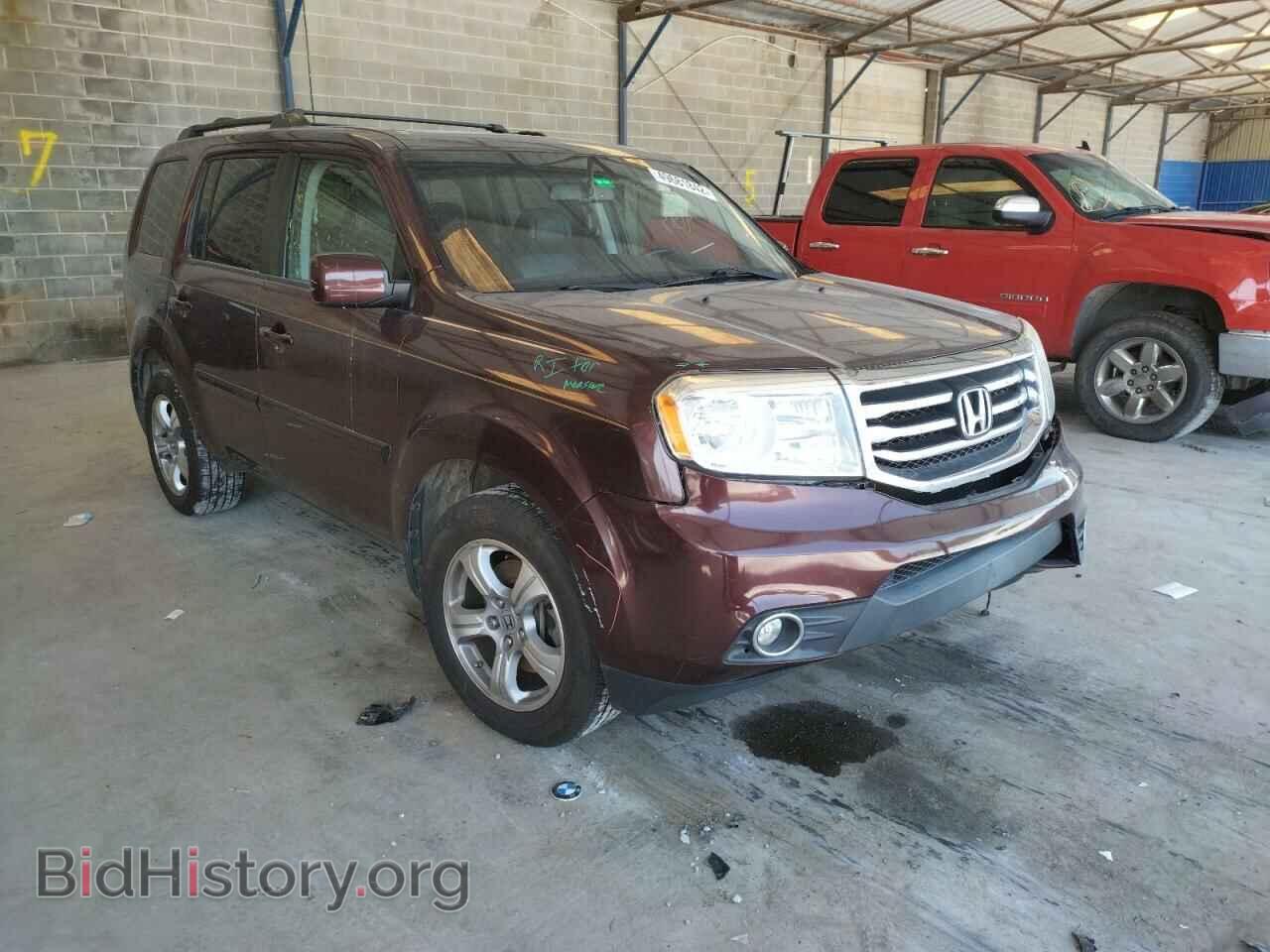 Фотография 5FNYF3H53CB019554 - HONDA PILOT 2012