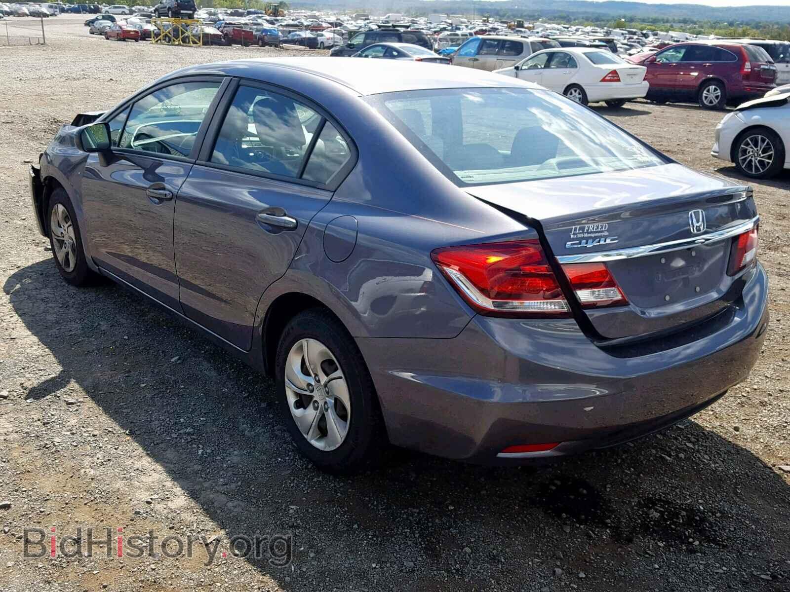 2014 HONDA CIVIC LX - VIN: 19XFB2F51EE217865 - Фото 3
