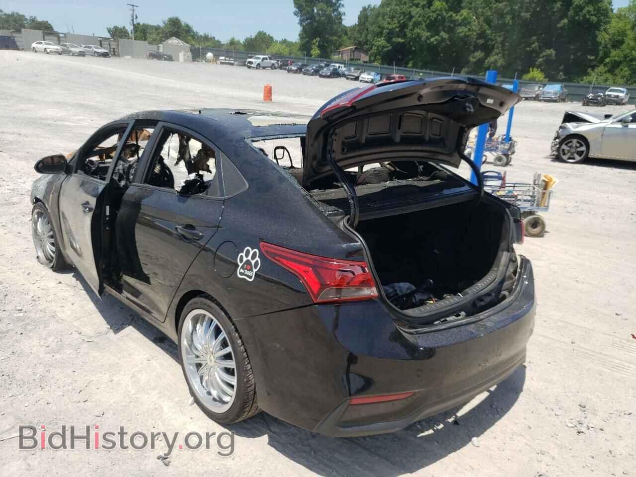 2018 HYUNDAI ACCENT - VIN: 3KPC24A32JE008018 - Фото 3