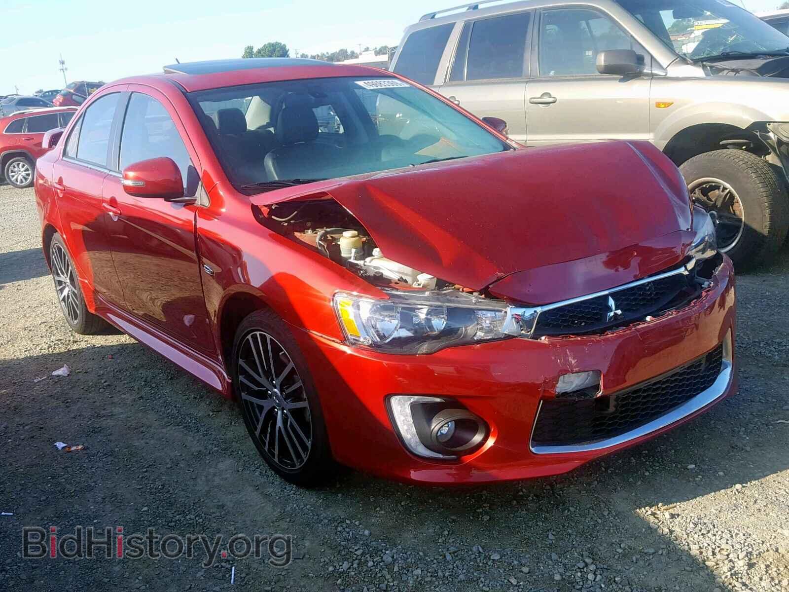 Photo JA32U8FW0GU002162 - MITSUBISHI LANCER 2016