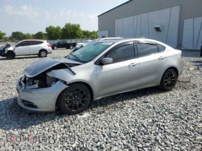 2014 Dodge DART Limited, silver — VIN 1C3CDFCB2ED860150, Copart