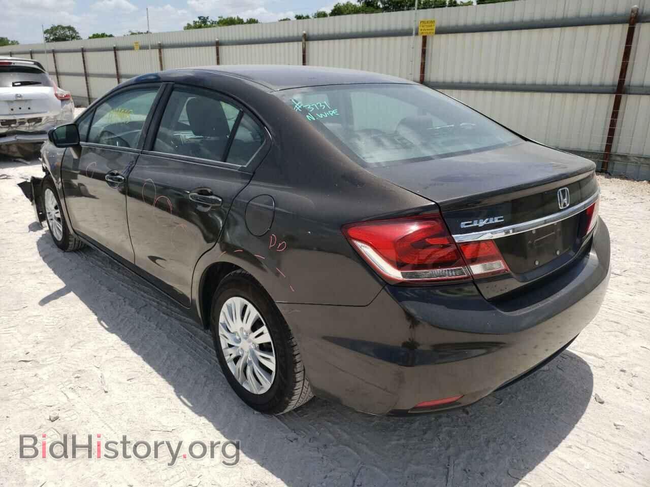 2014 HONDA CIVIC - VIN: 2HGFB2F54EH537770 - Фото 3