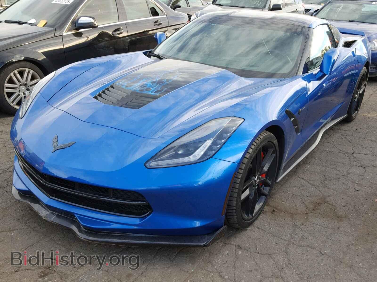 2014 CHEVROLET CORVETTE - VIN: 1G1YM2D70E5117557 - Фото 2