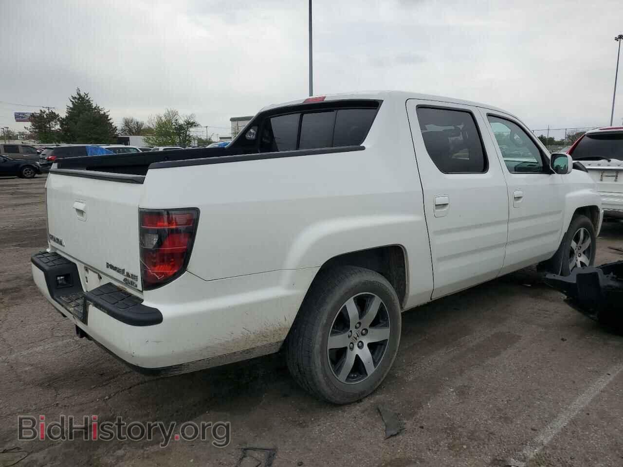 2014 HONDA RIDGELINE - VIN: 5FPYK1F67EB008238 - Фото 3