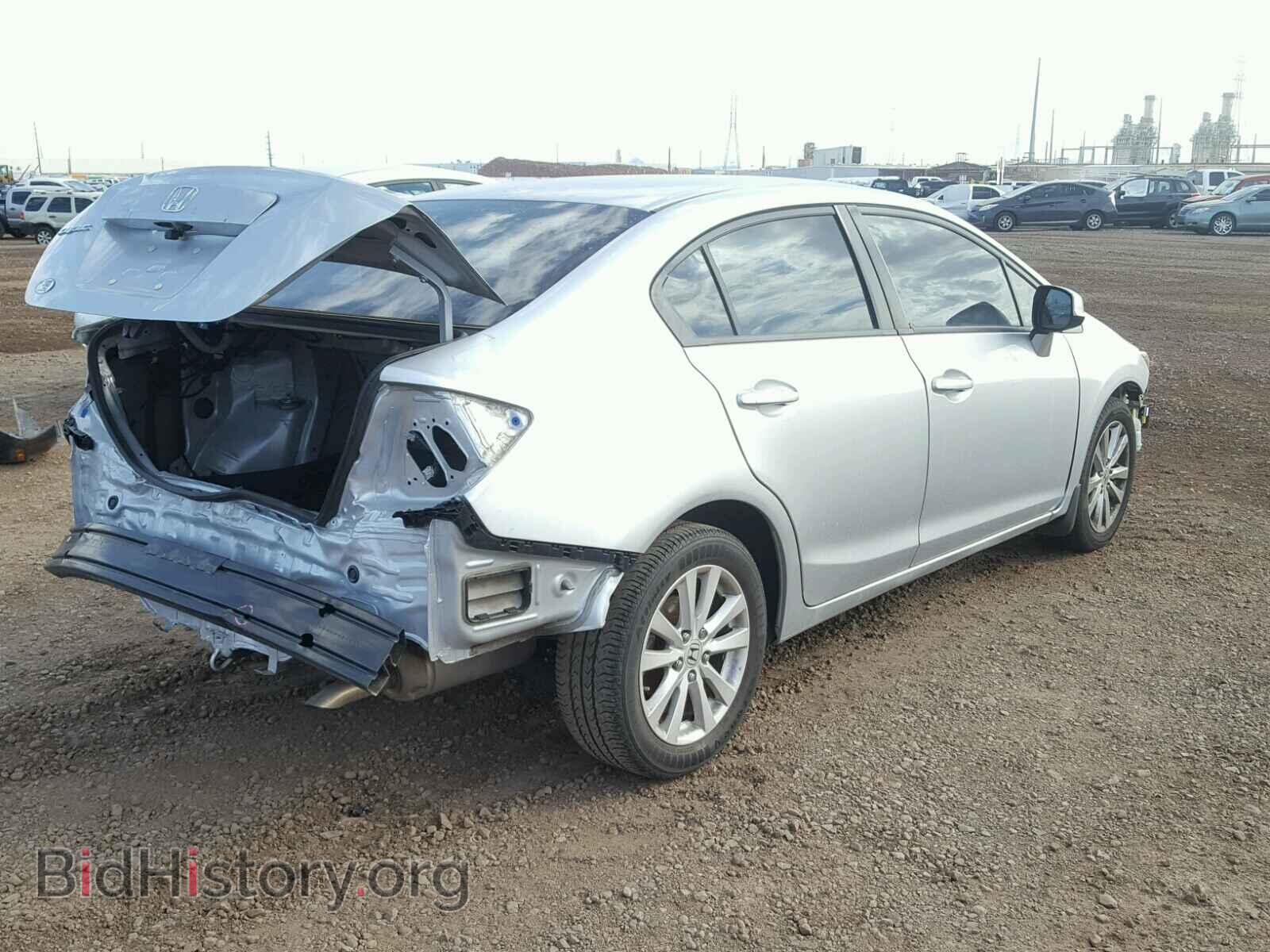 2012 HONDA CIVIC - VIN: 2HGFB2F87CH600125 - Фото 4