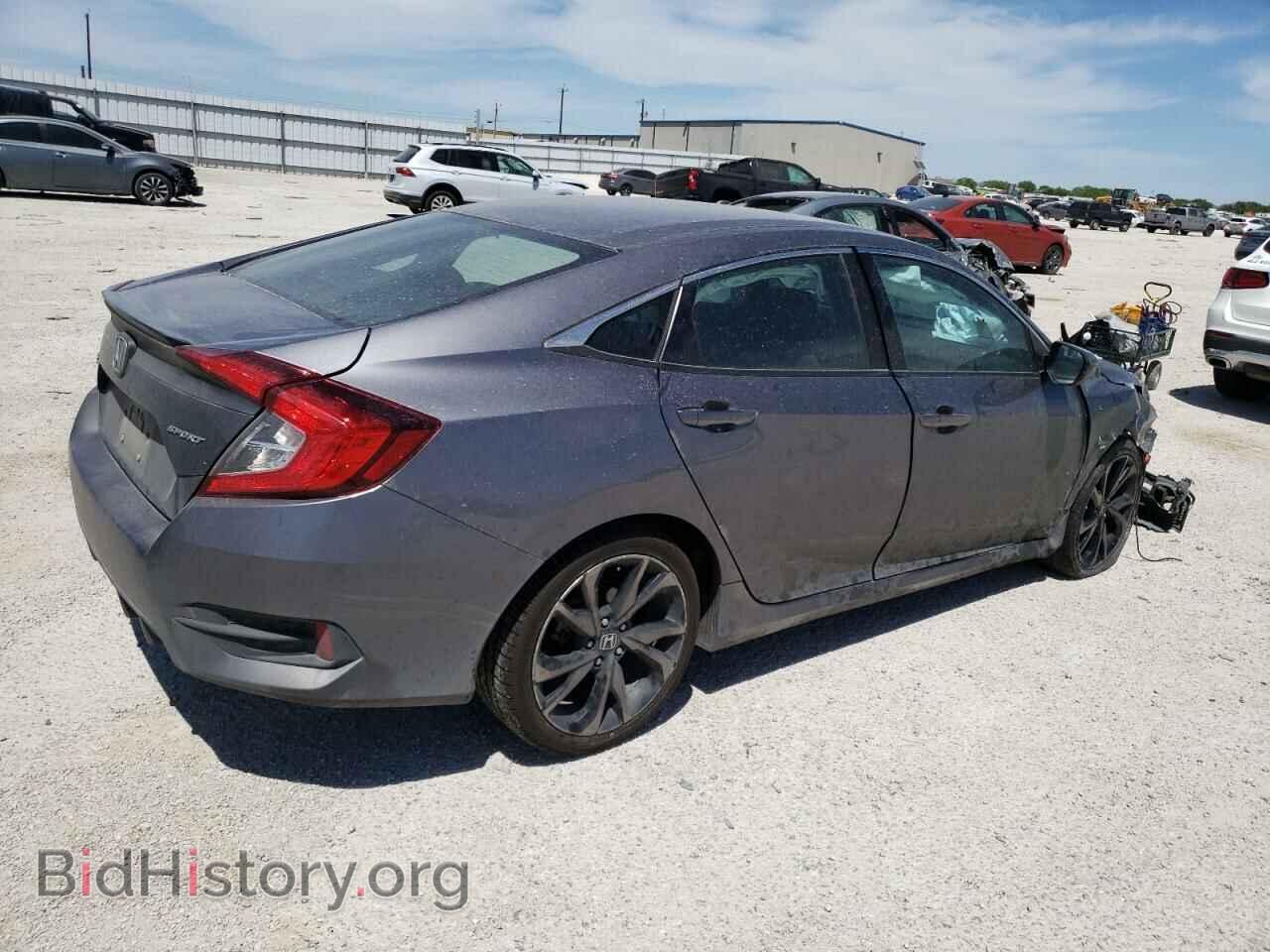 2021 HONDA CIVIC - VIN: 19XFC2F82ME201762 - Фото 3