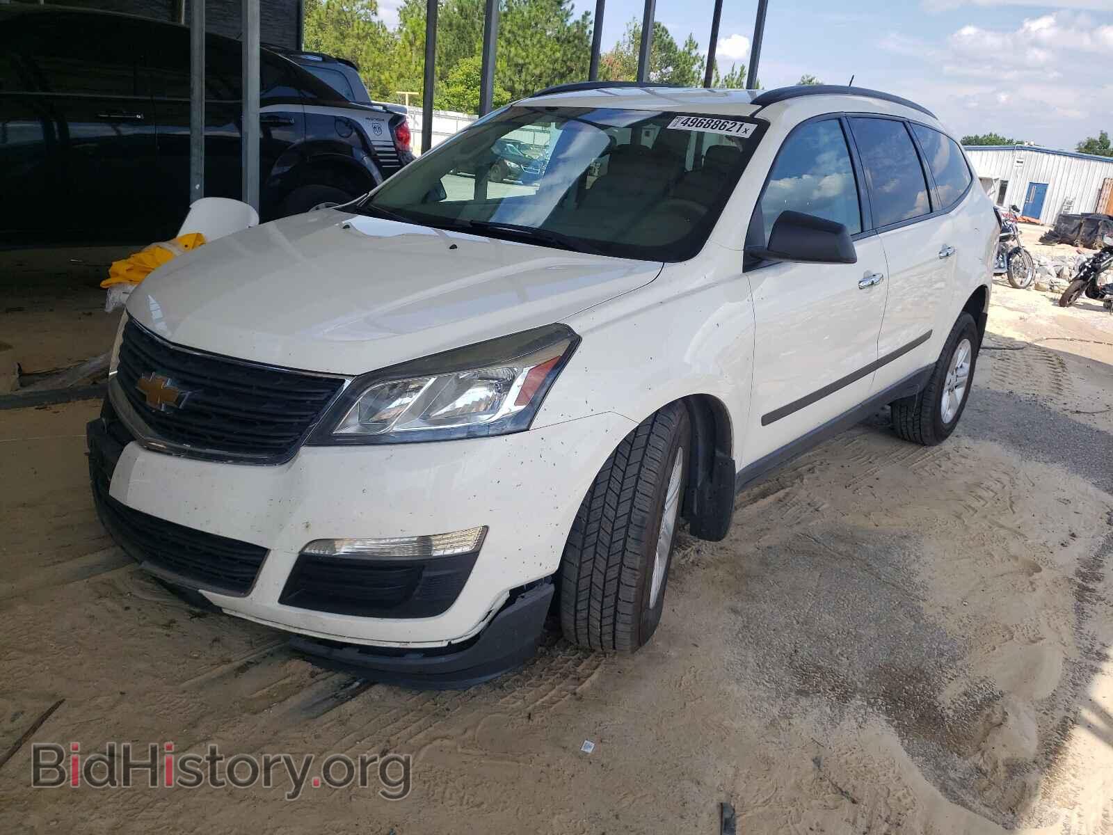 2014 CHEVROLET TRAVERSE - VIN: 1GNKRFKD1EJ349002 - Фото 2