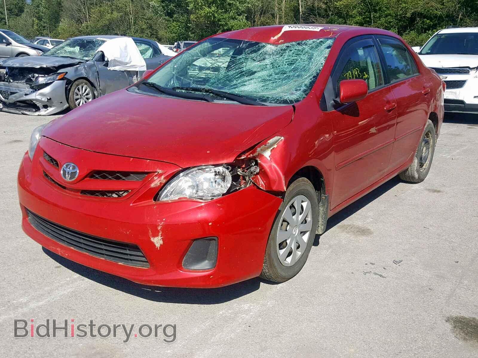 2011 TOYOTA COROLLA BA - VIN: 2T1BU4EE7BC720431 - Фото 2