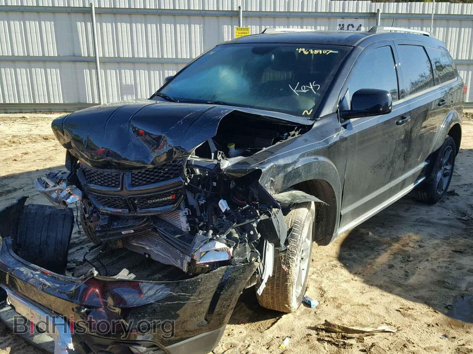 2017 DODGE JOURNEY - VIN: 3C4PDCGB0HT607896 - Фото 2