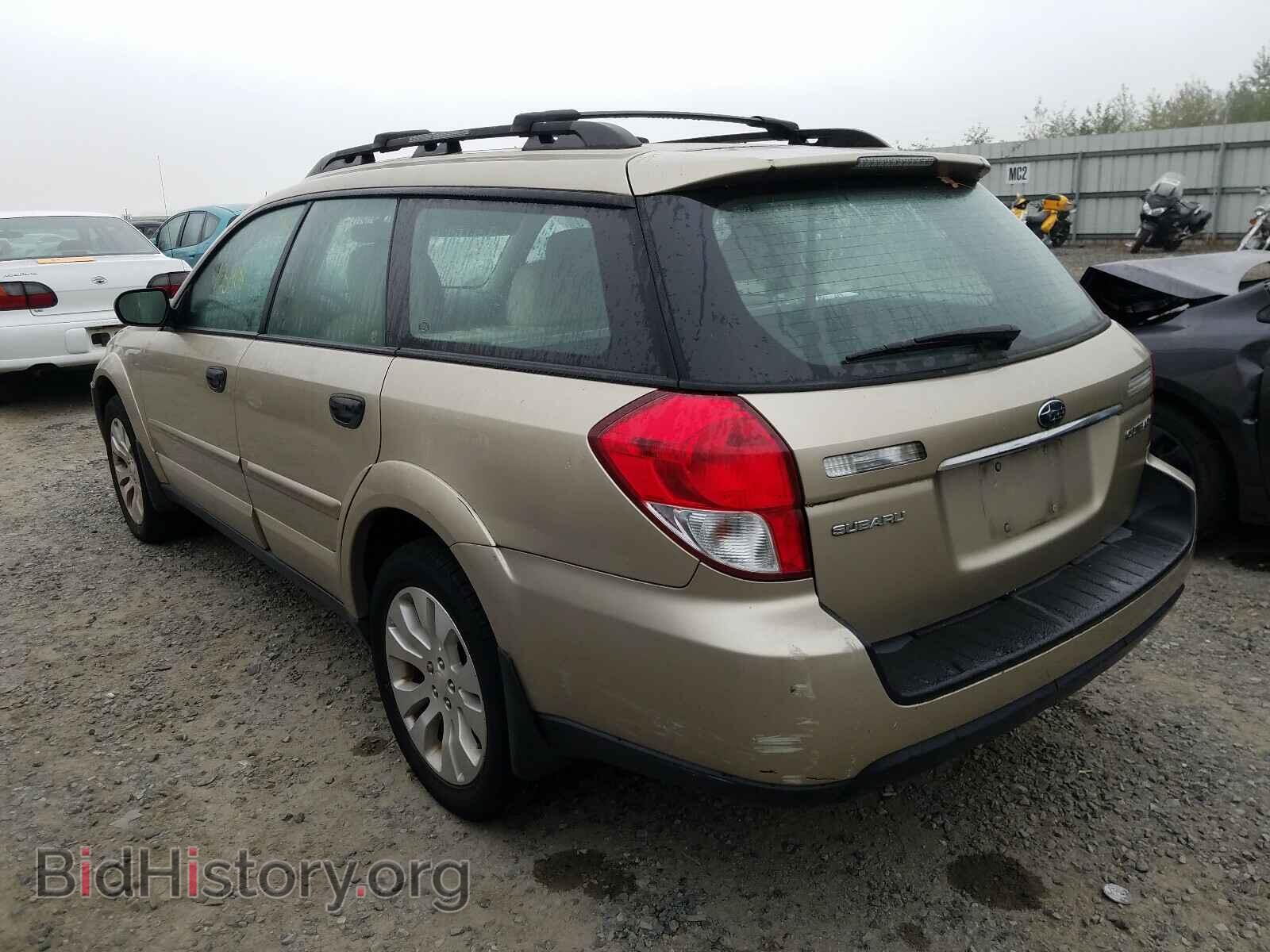 2008 SUBARU OUTBACK - VIN: 4S4BP61CX87346264 - Фото 3