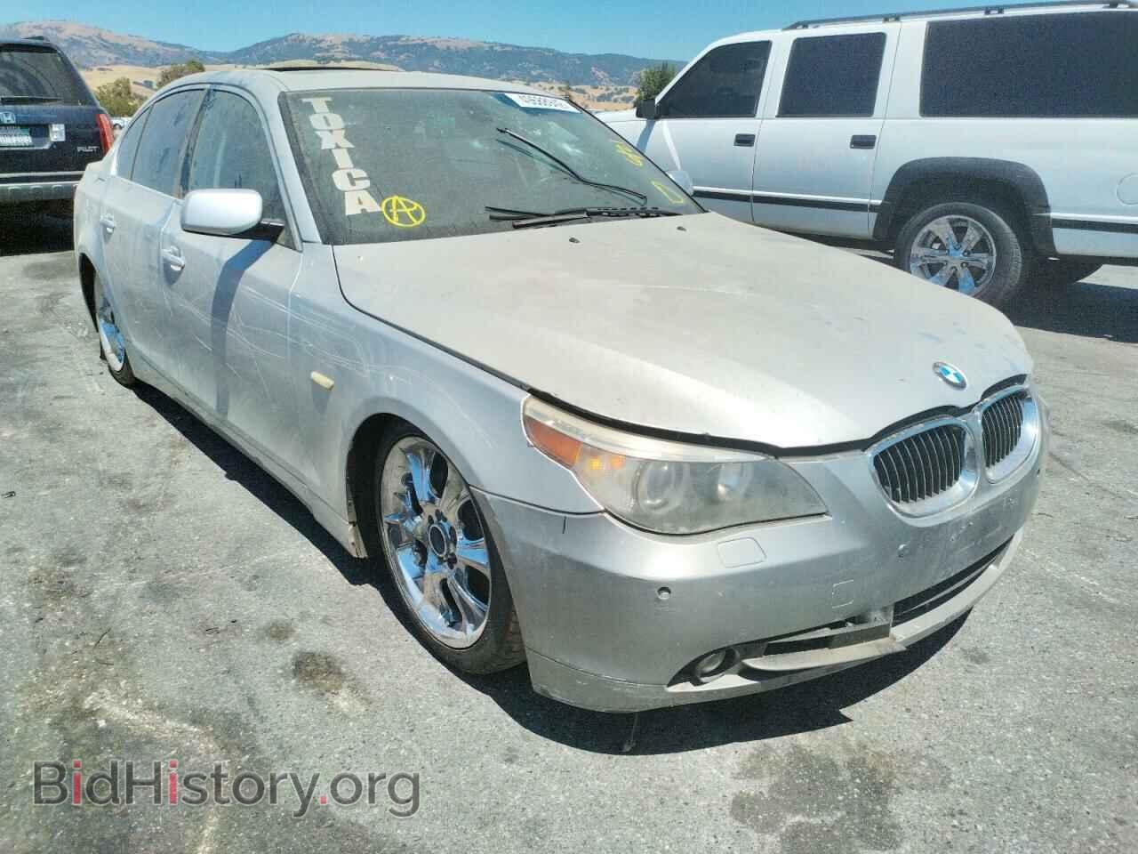 Photo WBANE53596CK89637 - BMW 5 SERIES 2006