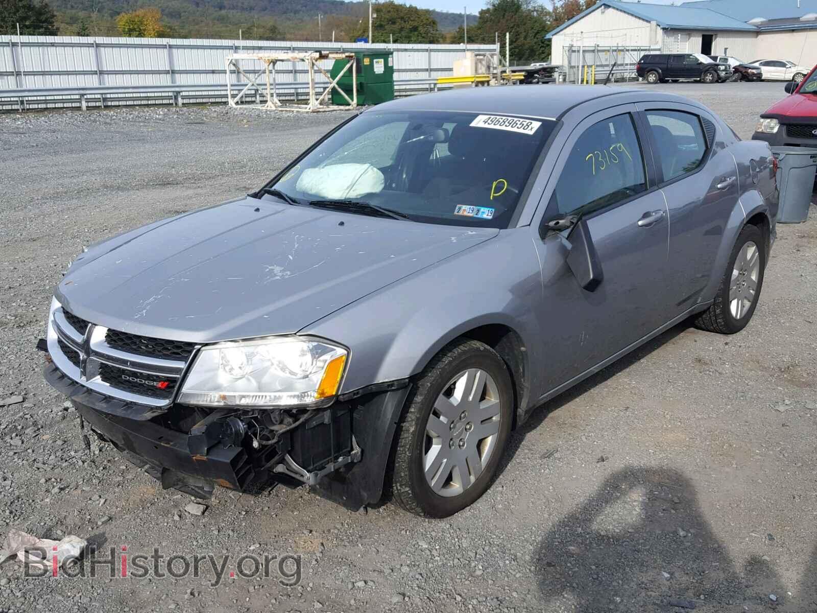 2013 DODGE AVENGER - VIN: 1C3CDZAB8DN720598 - Фото 2
