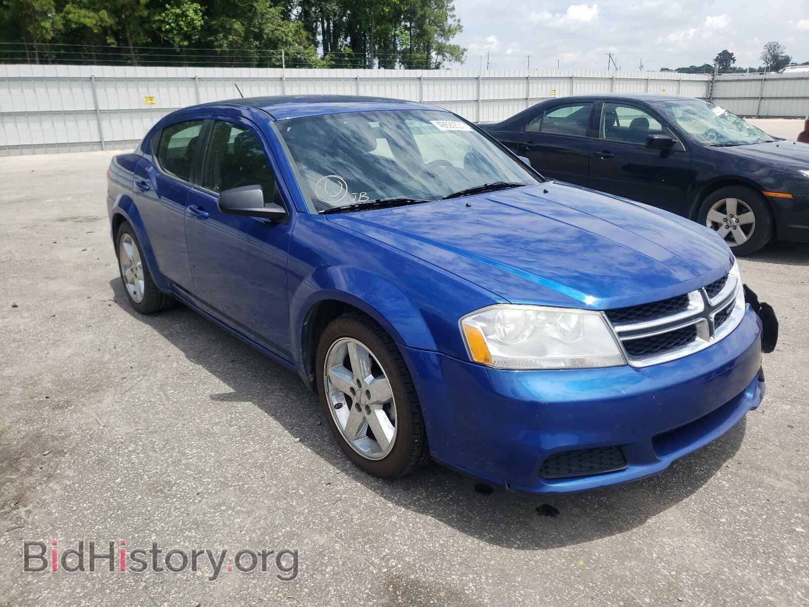 Фотография 1C3CDZAB8DN631162 - DODGE AVENGER 2013