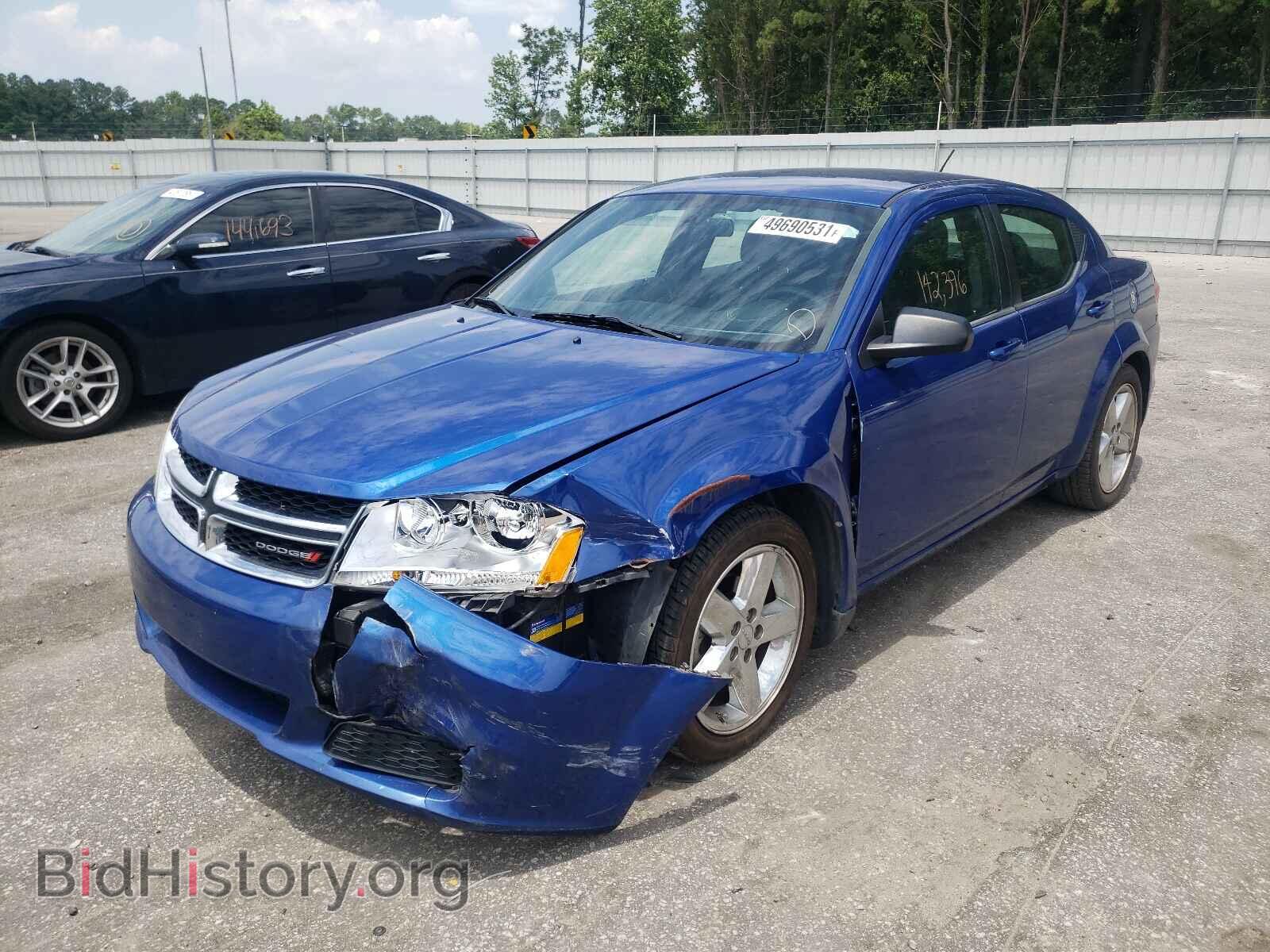 2013 DODGE AVENGER - VIN: 1C3CDZAB8DN631162 - Фото 2