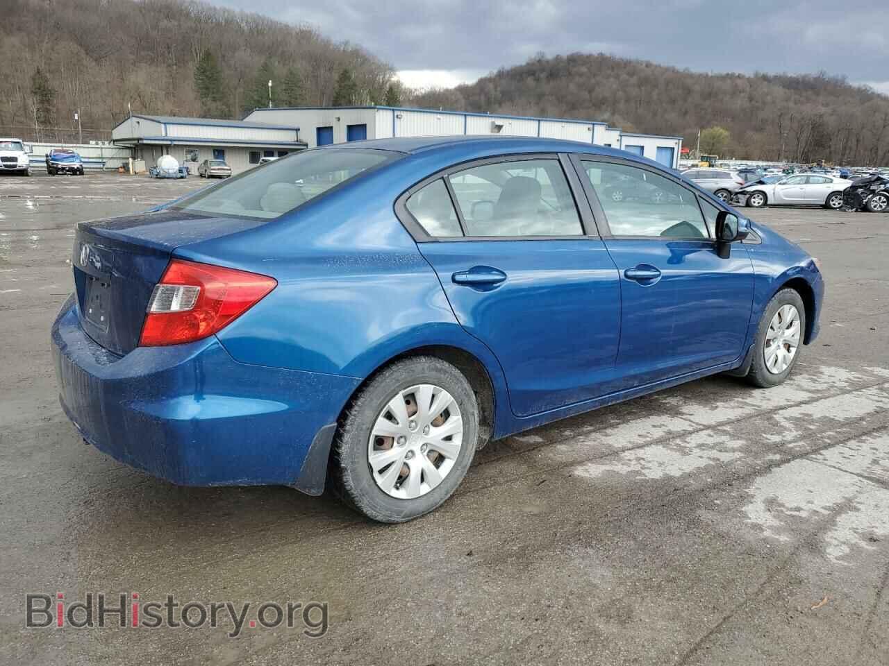 2012 HONDA CIVIC - VIN: 2HGFB2F51CH567631 - Фото 3