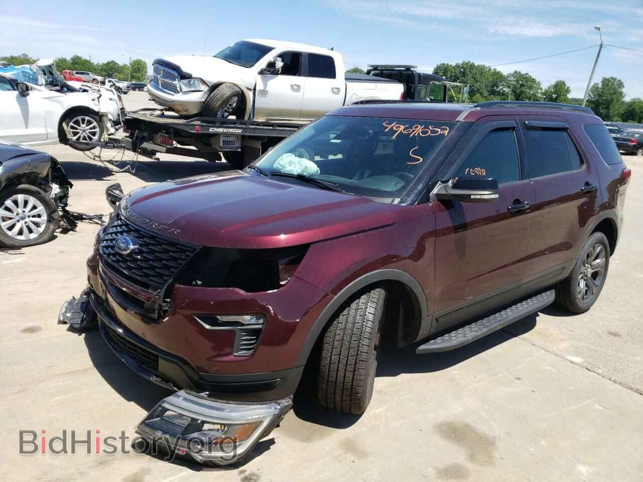 2018 FORD EXPLORER - VIN: 1FM5K8GT4JGB76620 - Фото 2