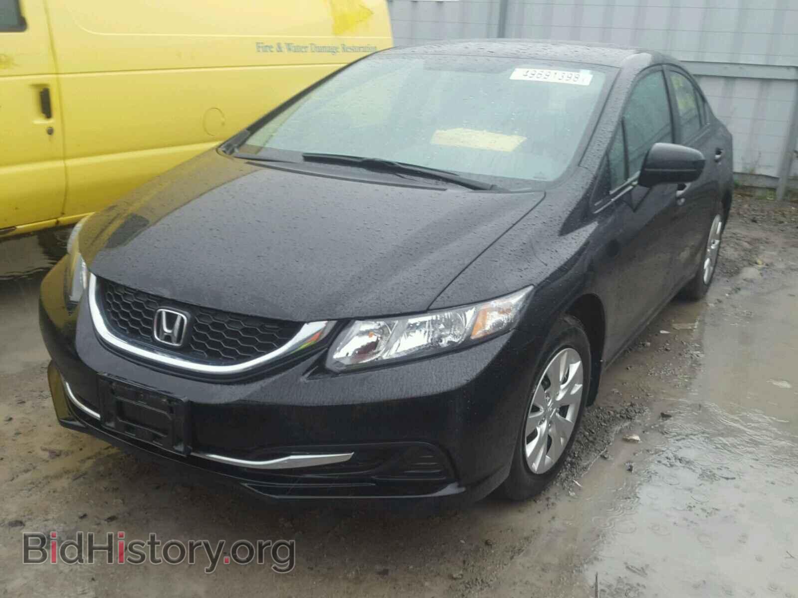 2014 HONDA CIVIC - VIN: 2HGFB2E27EH011608 - Photo 2