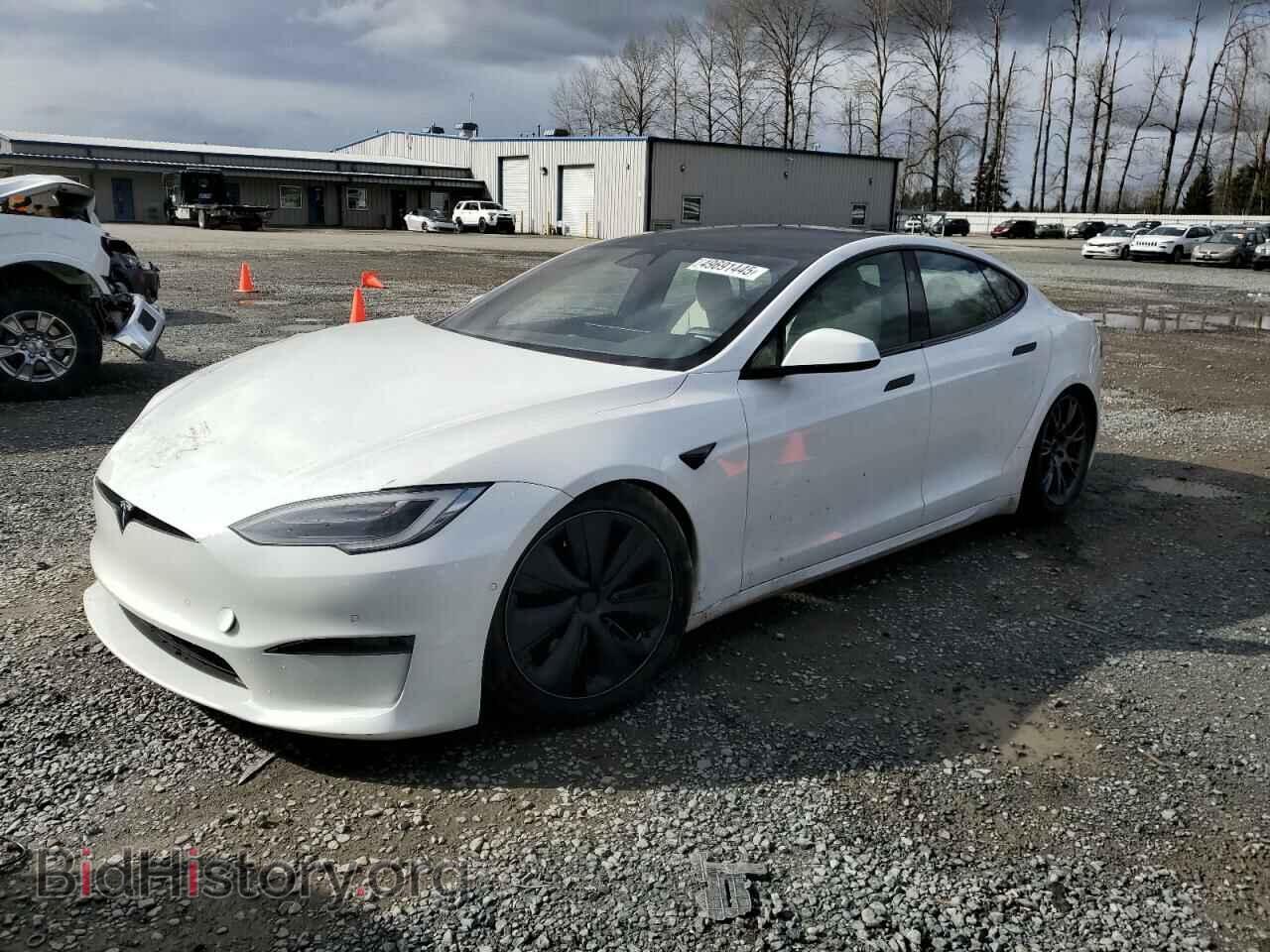 Photo 5YJSA1E55NF460540 - TESLA MODEL S 2022