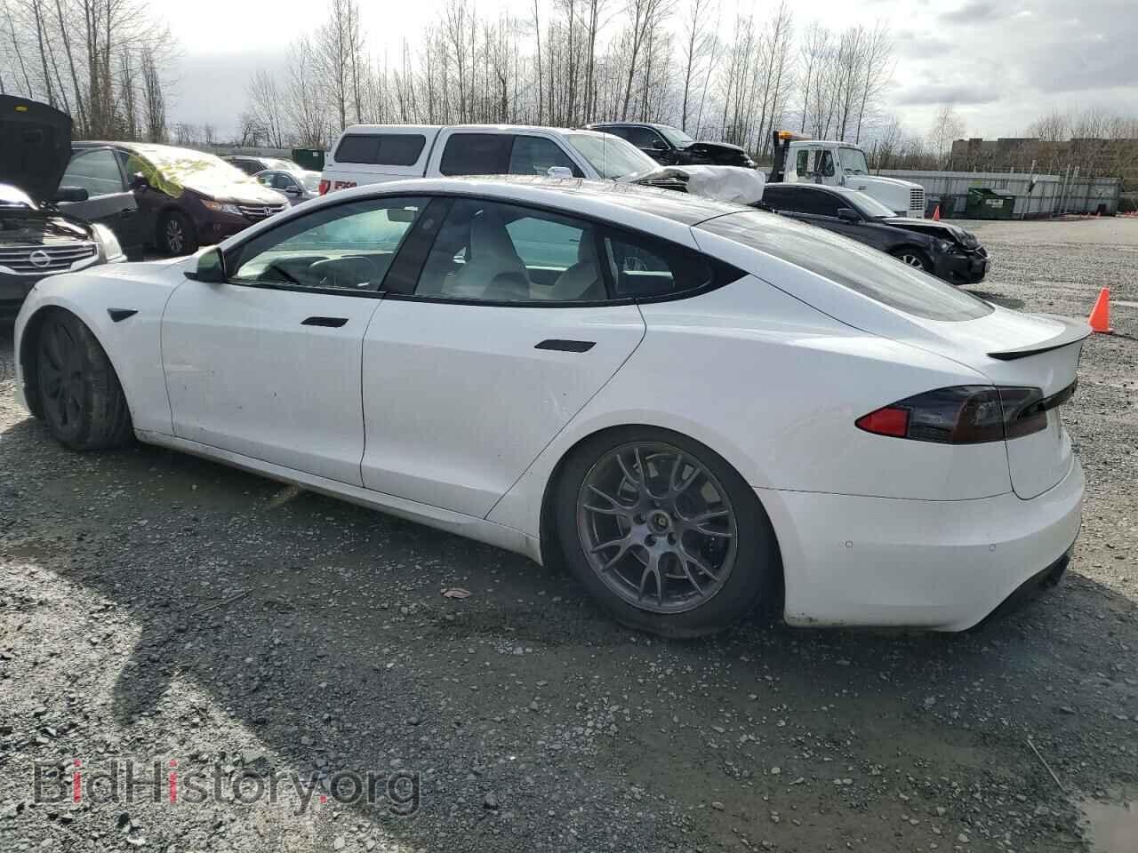 2022 TESLA MODEL S - VIN: 5YJSA1E55NF460540 - Фото 2