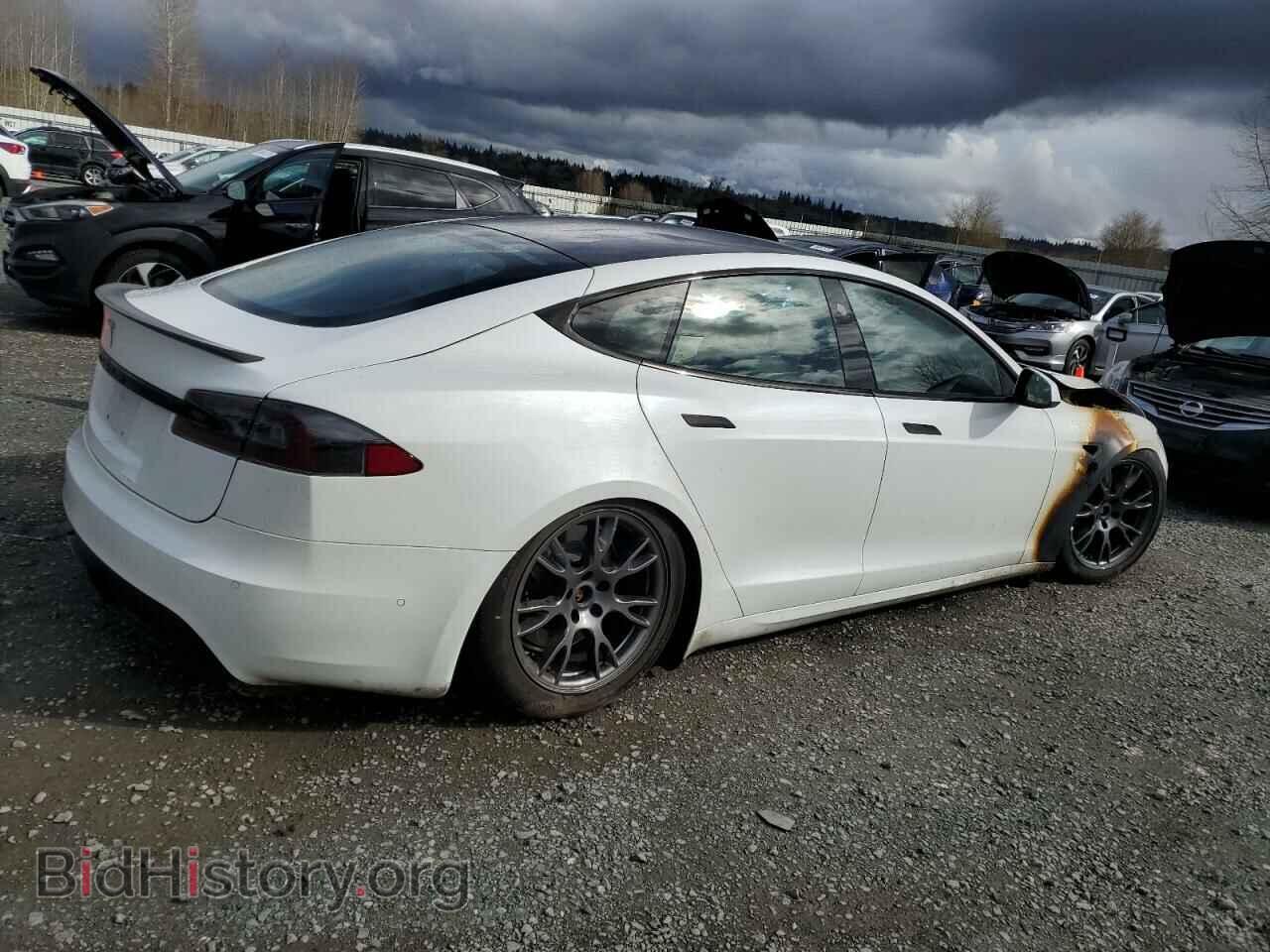 2022 TESLA MODEL S - VIN: 5YJSA1E55NF460540 - Фото 3