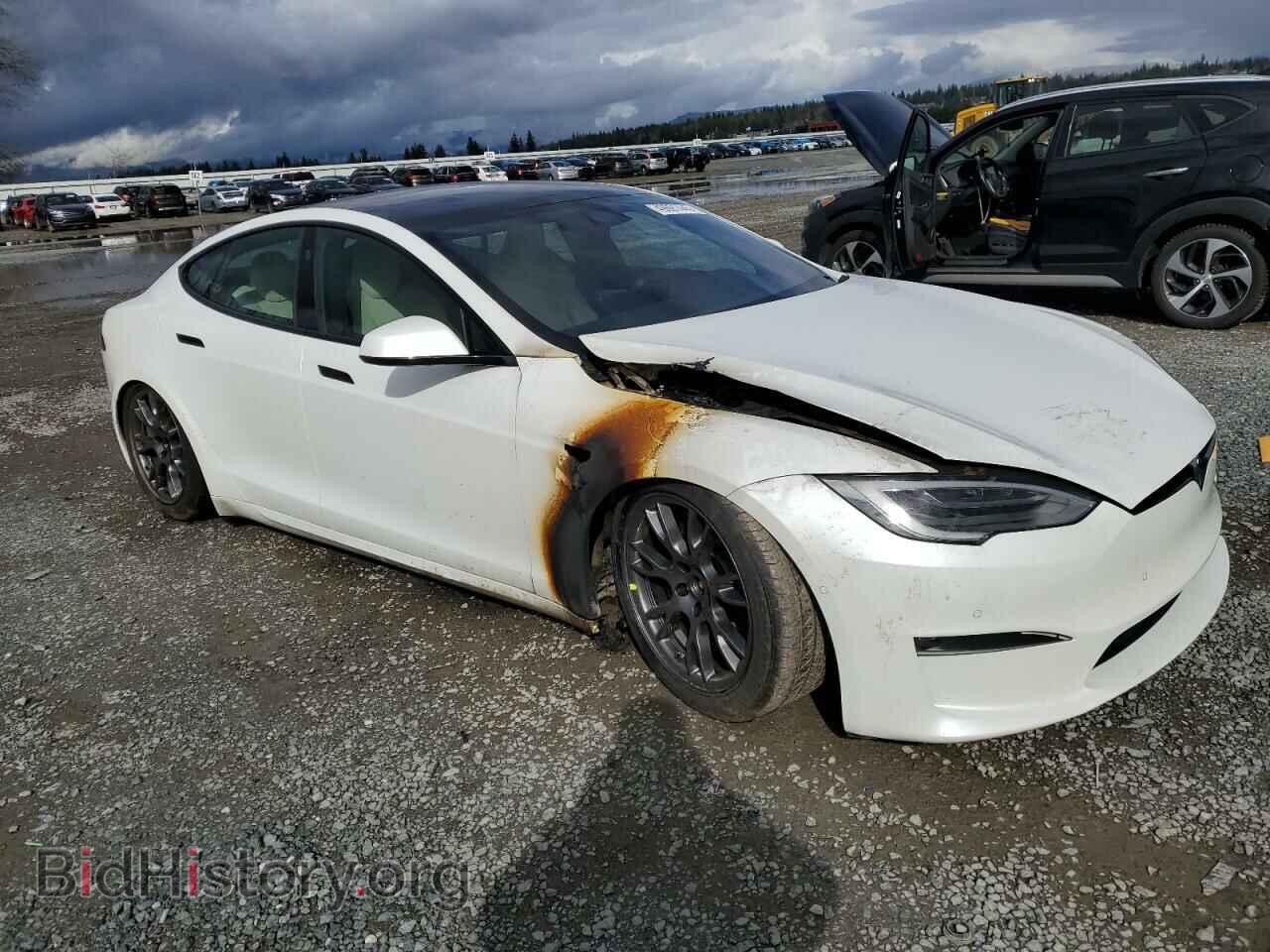 2022 TESLA MODEL S - VIN: 5YJSA1E55NF460540 - Фото 4