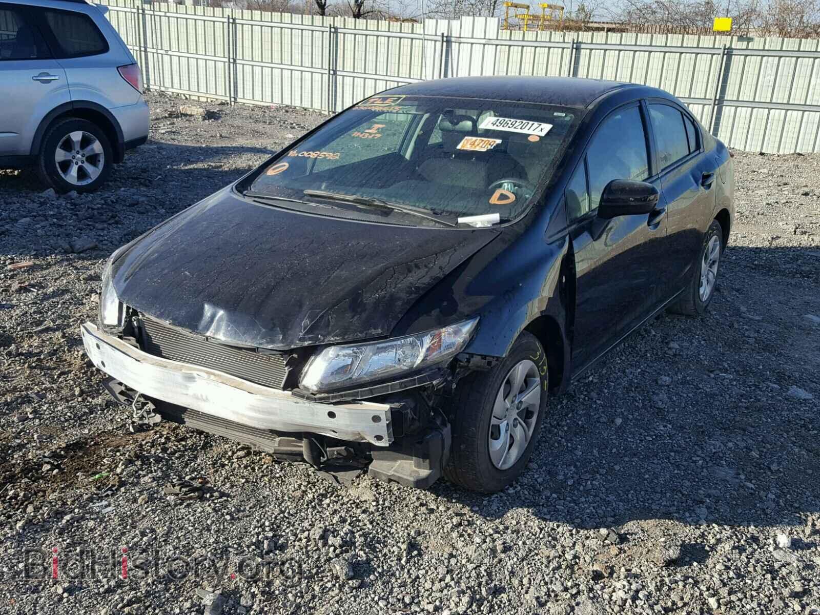 2014 HONDA CIVIC - VIN: 19XFB2F5XEE008592 - Фото 2