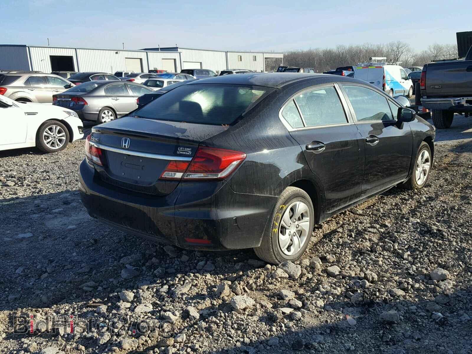 2014 HONDA CIVIC - VIN: 19XFB2F5XEE008592 - Фото 4