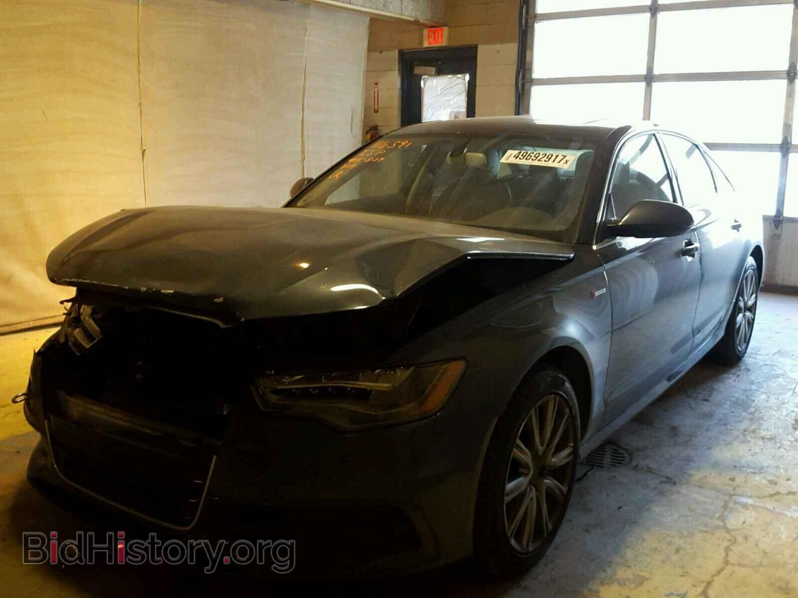 2012 AUDI A6 - VIN: WAUHGAFC9CN119059 - Фото 2