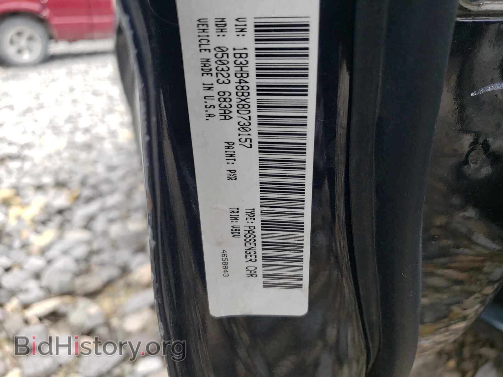 2008 DODGE CALIBER - VIN: 1B3HB48BX8D730157 - Фото 10