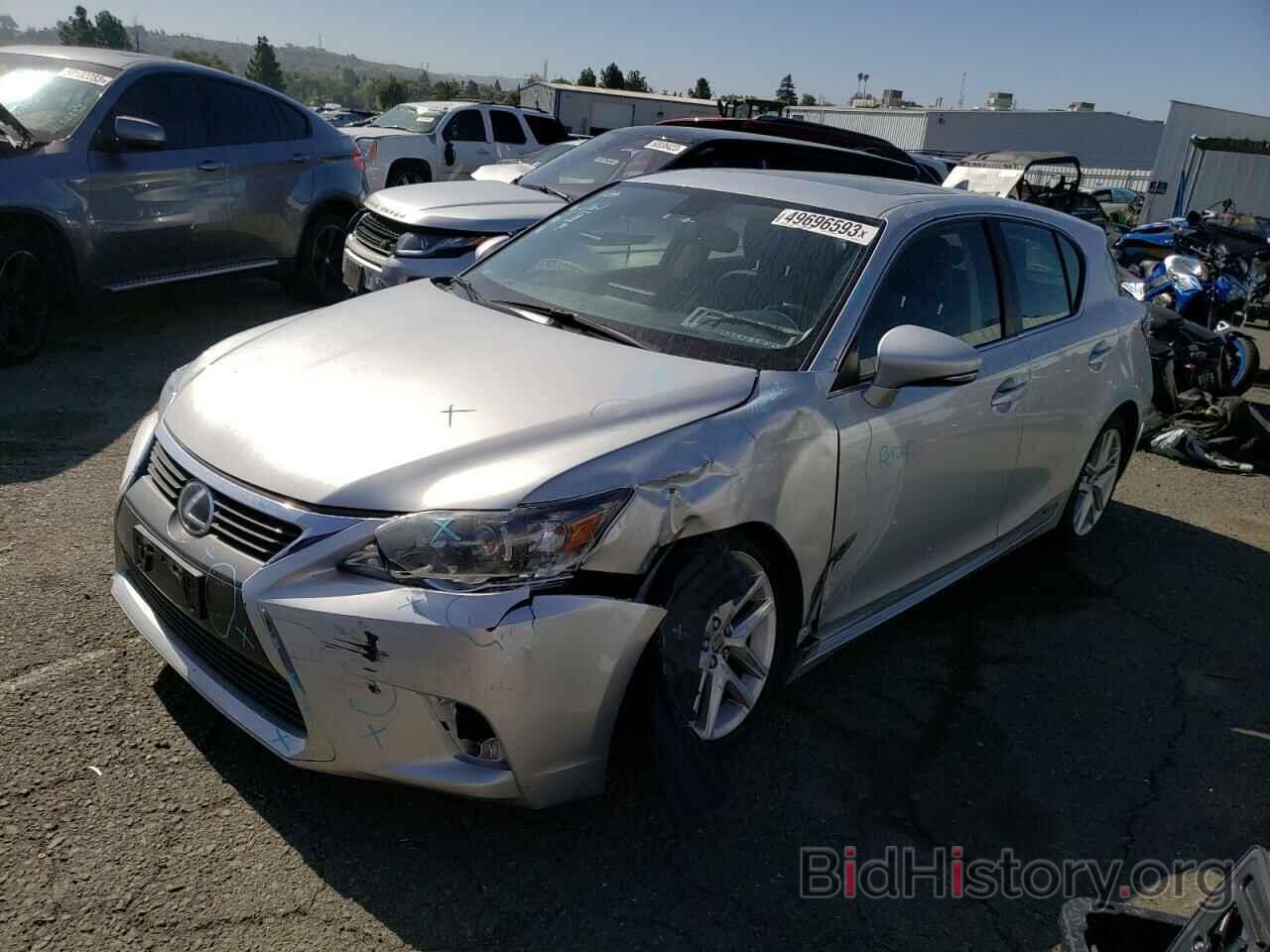 Photo JTHKD5BH9G2256678 - LEXUS CT 200 2016