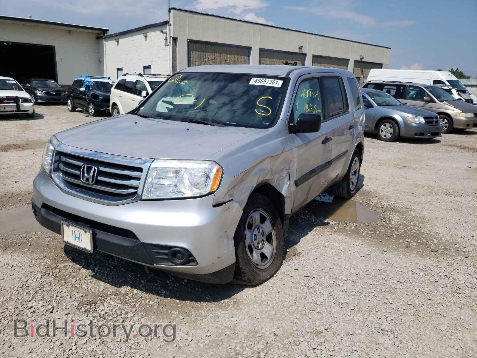 2012 HONDA PILOT - VIN: 5FNYF4H20CB004036 - Фото 2