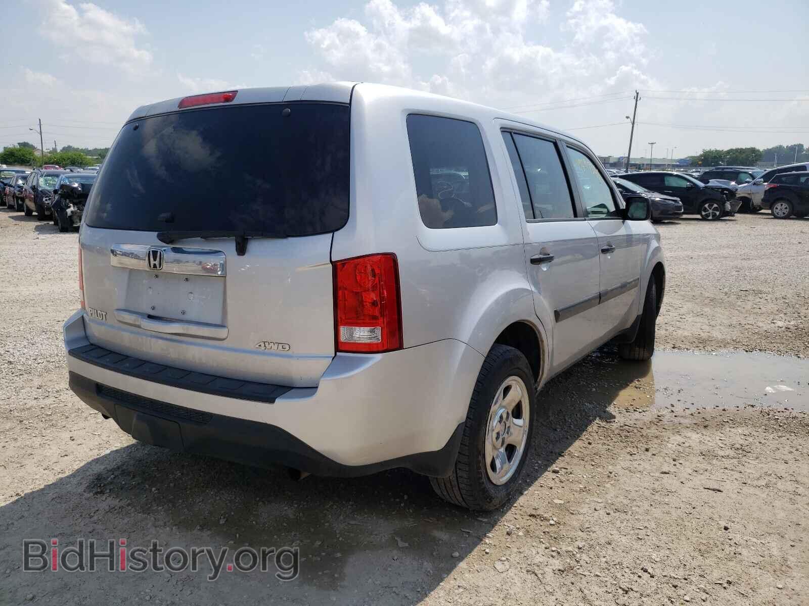 2012 HONDA PILOT - VIN: 5FNYF4H20CB004036 - Фото 4