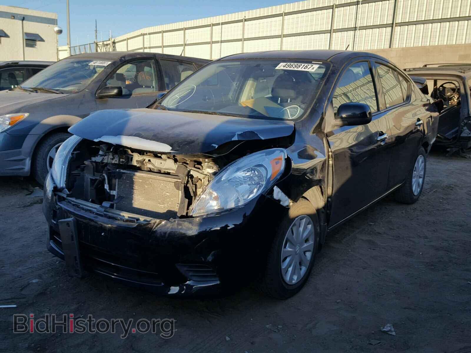 2014 NISSAN VERSA - VIN: 3N1CN7AP4EL806567 - Фото 2