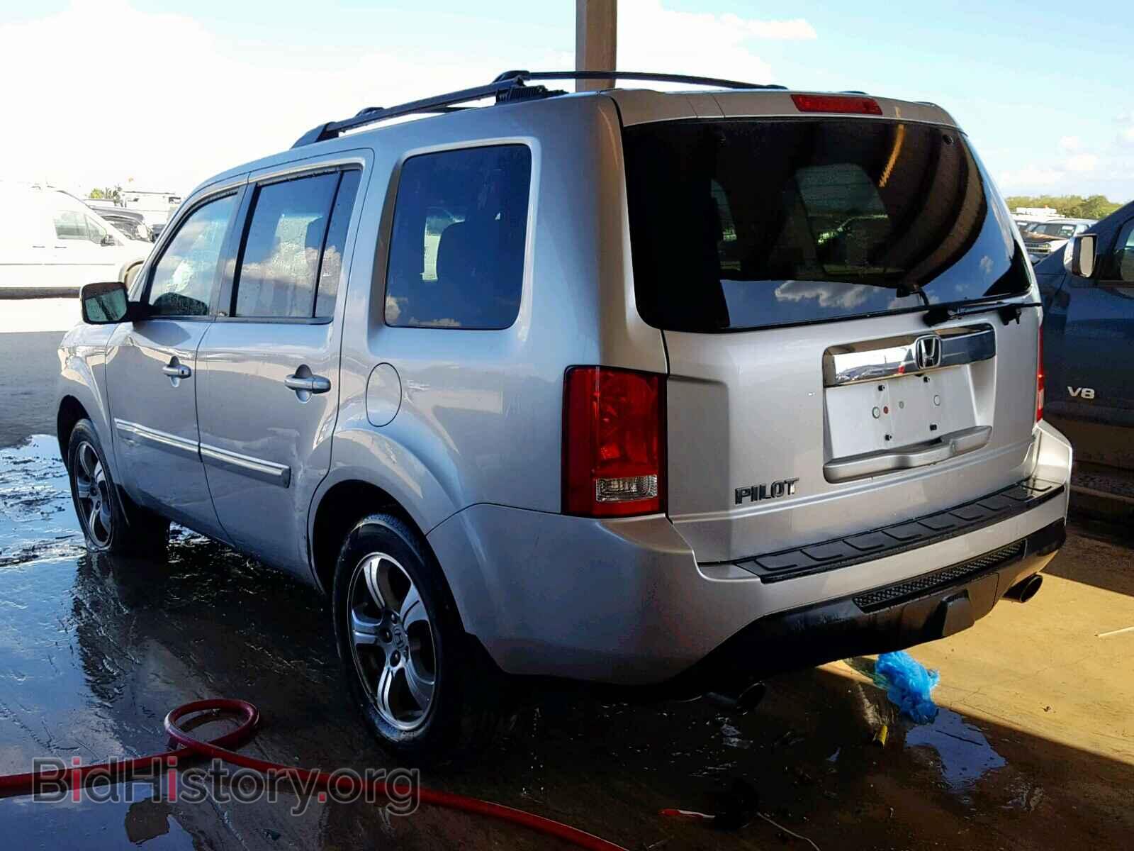 2014 HONDA PILOT EXL - VIN: 5FNYF3H52EB028619 - Фото 3