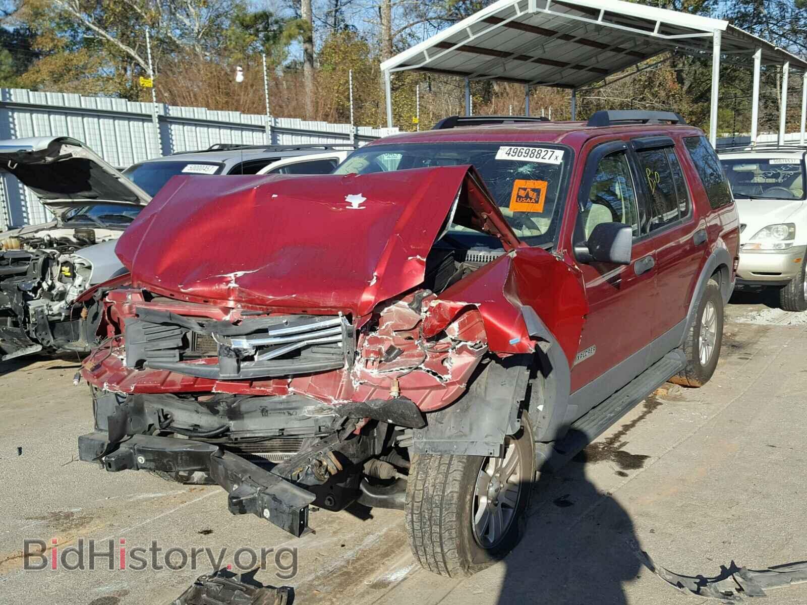 2006 FORD EXPLORER - VIN: 1FMEU73E46UB06801 - Фото 2