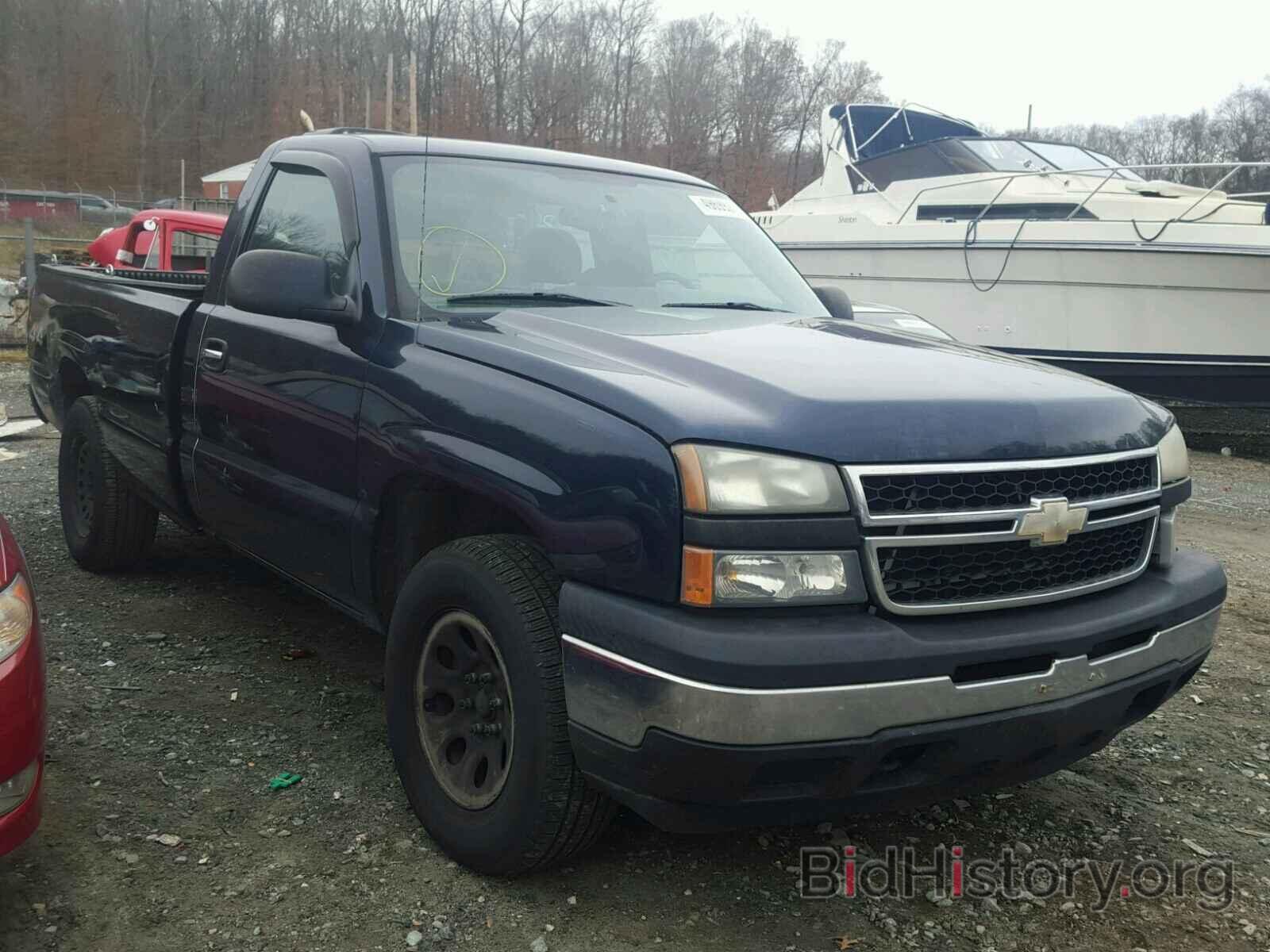 Photo 3GCEK14V86G185317 - CHEVROLET SILVERADO 2006