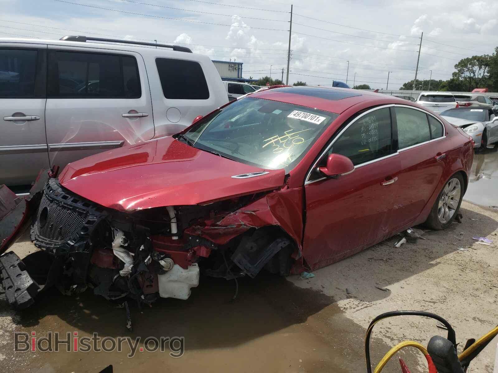 2012 BUICK REGAL - VIN: 2G4GS5EVXC9200738 - Фото 2